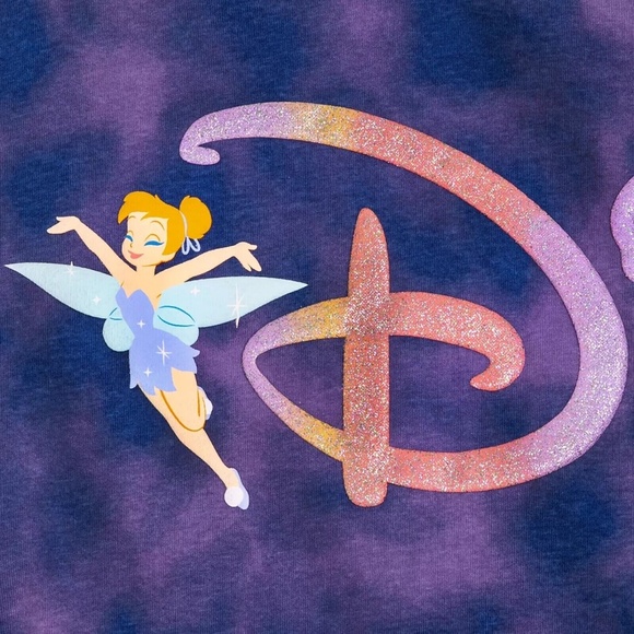 Walt Disney World 50th Anniversary Tie-Dye Spirit Jersey Purple Adult MEDIUM NEW - Picture 4 of 4